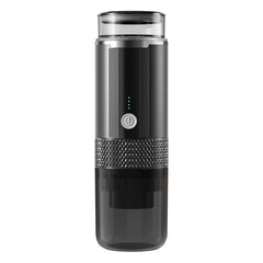 Foombthe 3-in-1 Portable Espresso Maker – Digital Display for Car, Home & Camping blacks